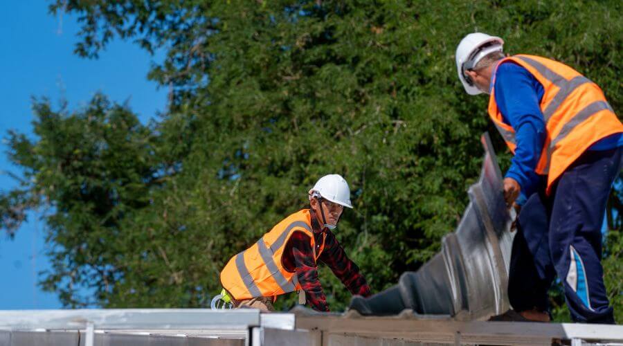 Professional metal roof installation in Oceanside, NY